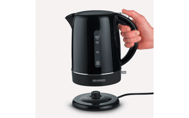 Severin WK 4322 Wasserkocher 2200 W schwarz