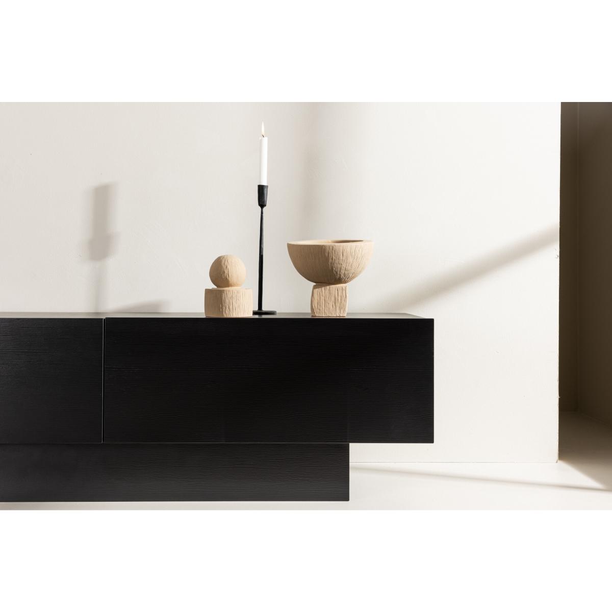 Svea - Tino TV-meubel - 160 cm - zwart