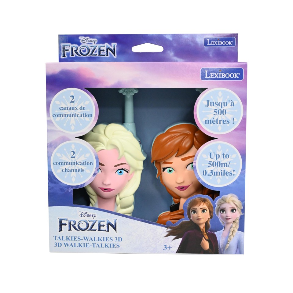 Lexibook - 3D Frozen Walkie Talkies - (TW18FZ)