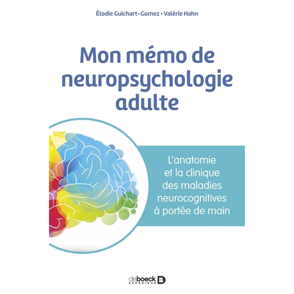 Mon mémo de neuropsychologie adulte : l'anatomie et la clinique des maladies neurocognitives à portée de main