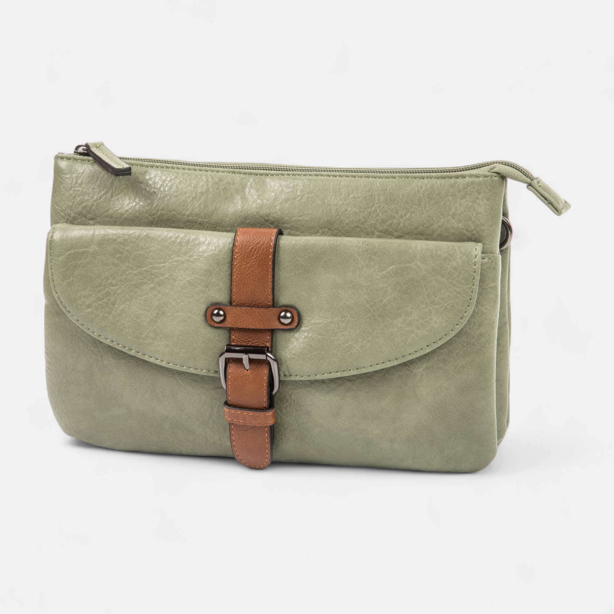 Sac bandoulière vert clair