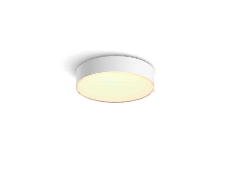Philips Hue White Ambiance Enrave Deckenleuchte S Weiss   D Deckenlampe steuerbar mit Philips Hue