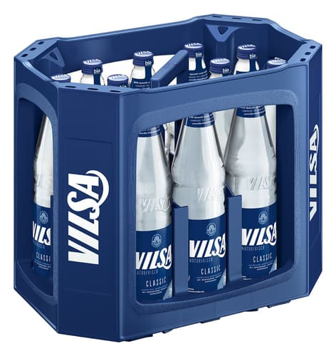 Vilsa BIO Classic Kiste 12x0,70 l Glas (MEHRWEG)