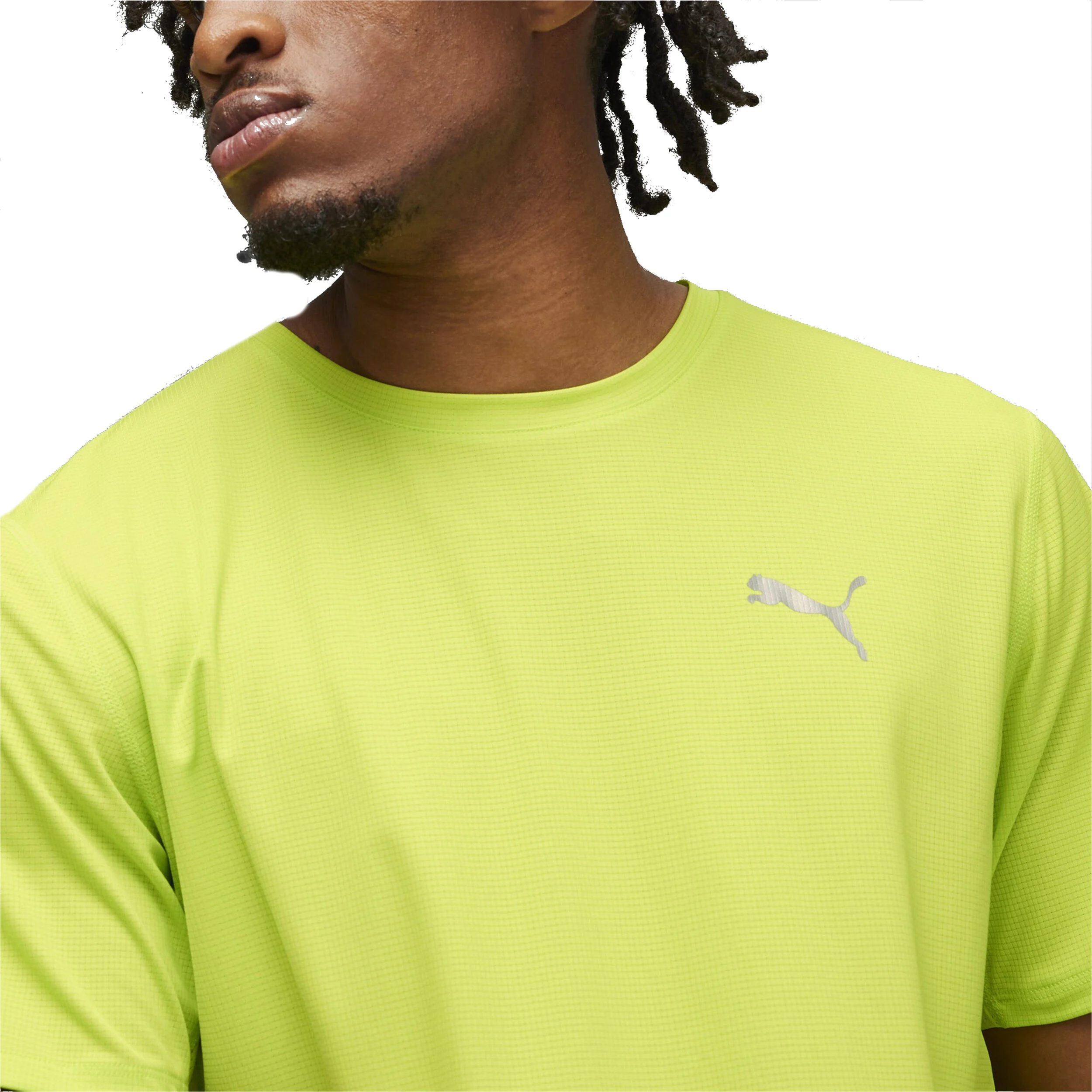 Puma Run Favorite Velocity Maillot De Course Hommes - Jaune Lemon
