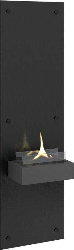 Tenderflame - Hoge Wandhaard - Zwart Staal