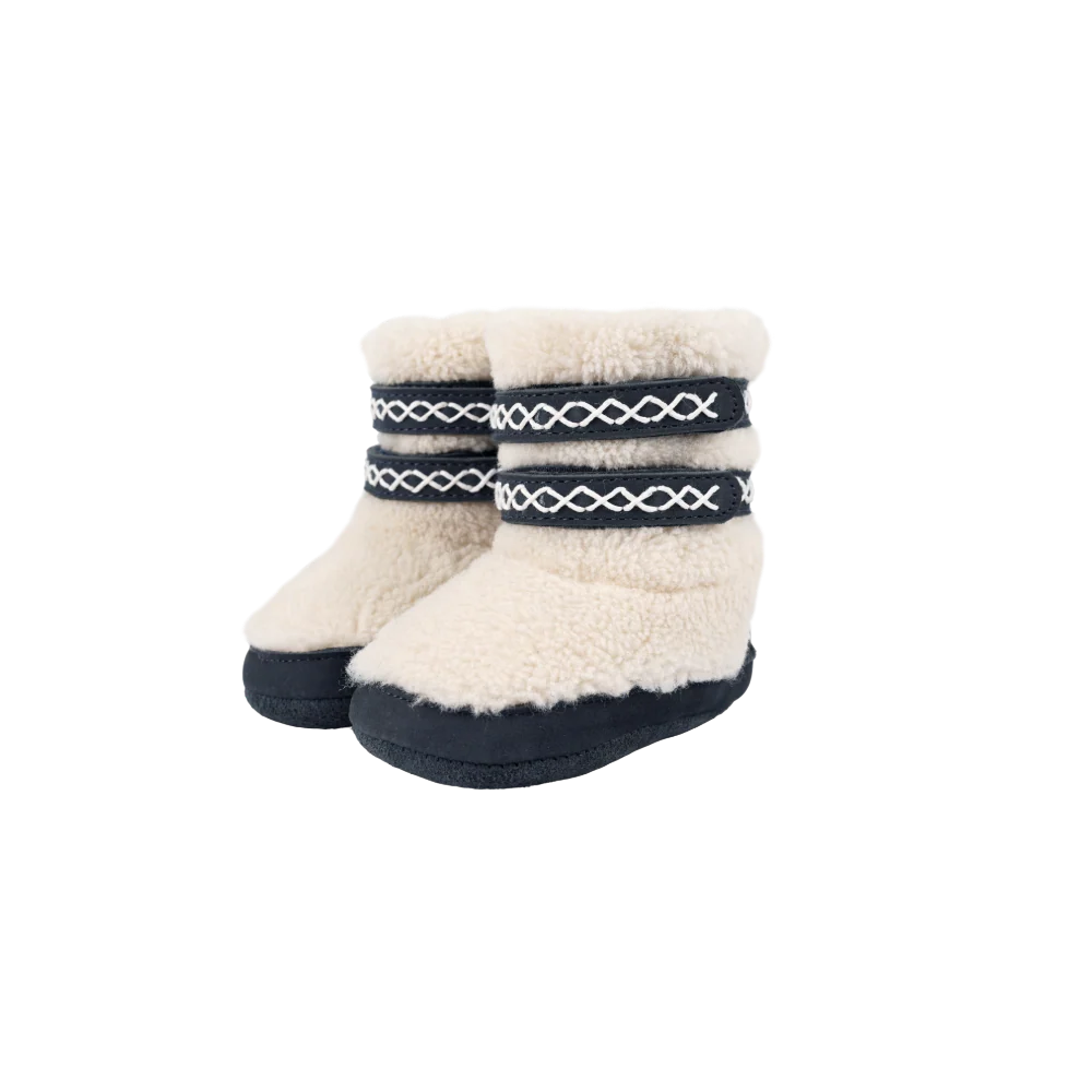 Larisso Special Booties | Navy Nubuck