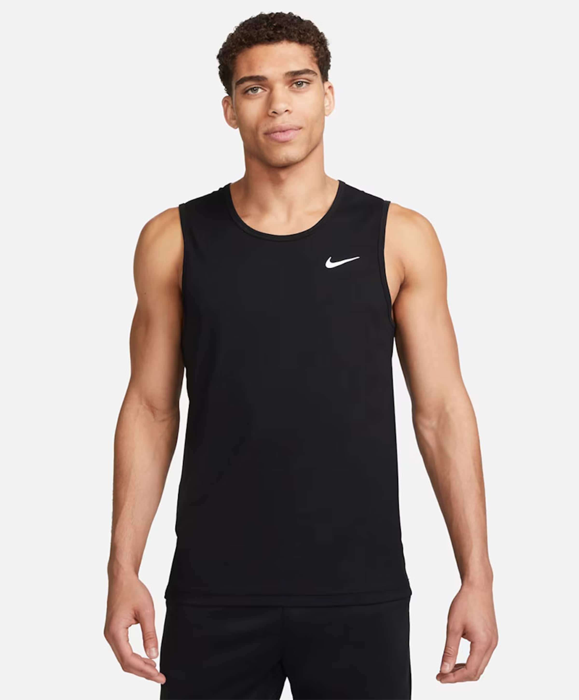 Nike Heren singlet zwart