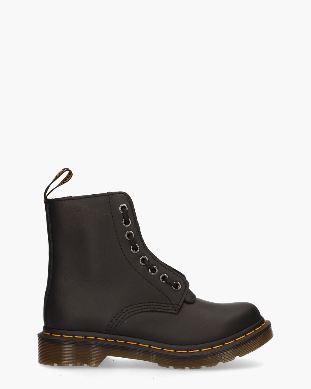 Dr. Martens 1460 Pascal Front Zip Zwart Damesboots