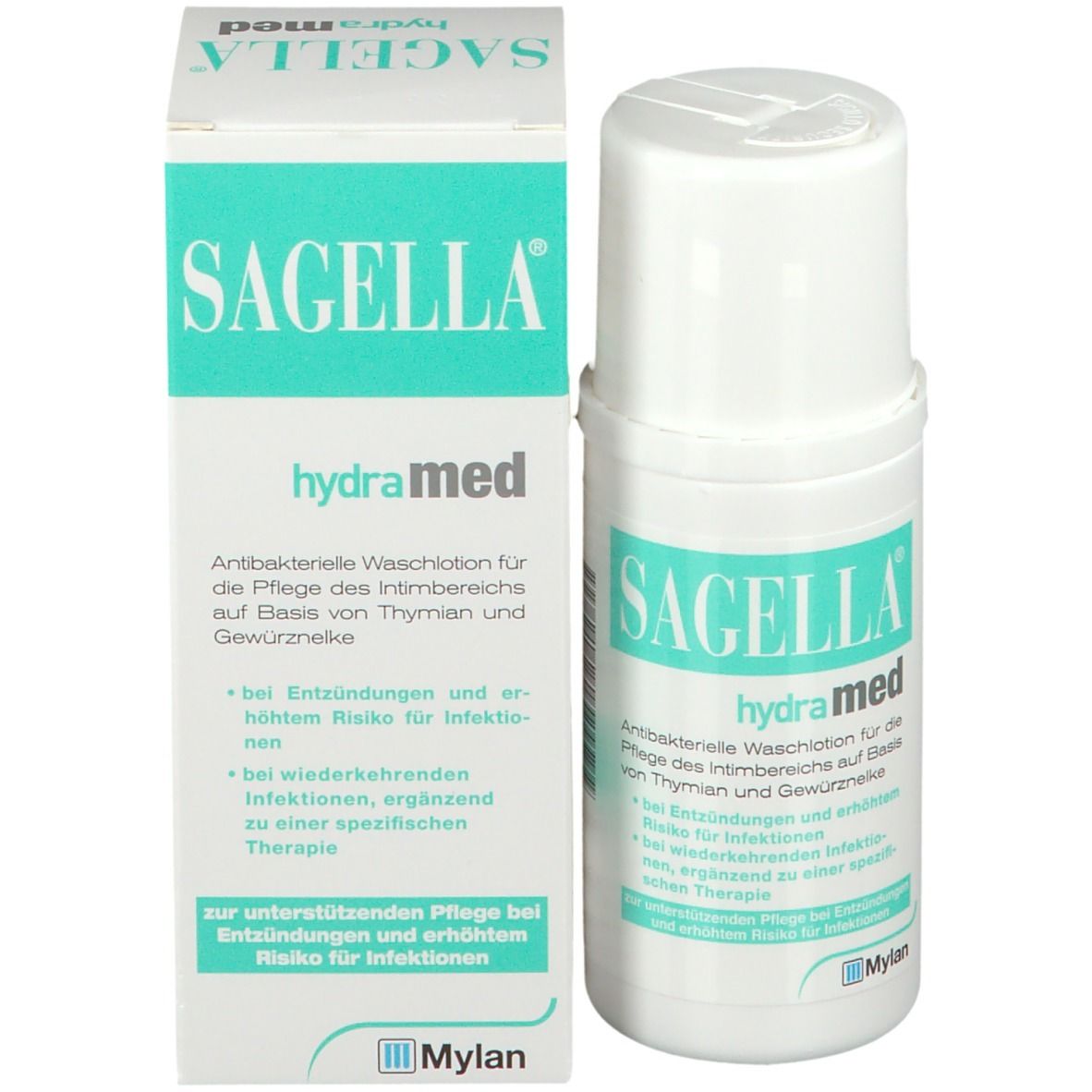 SAGELLA hydramed: Antibakterielle Waschlotion für den Intimbereich