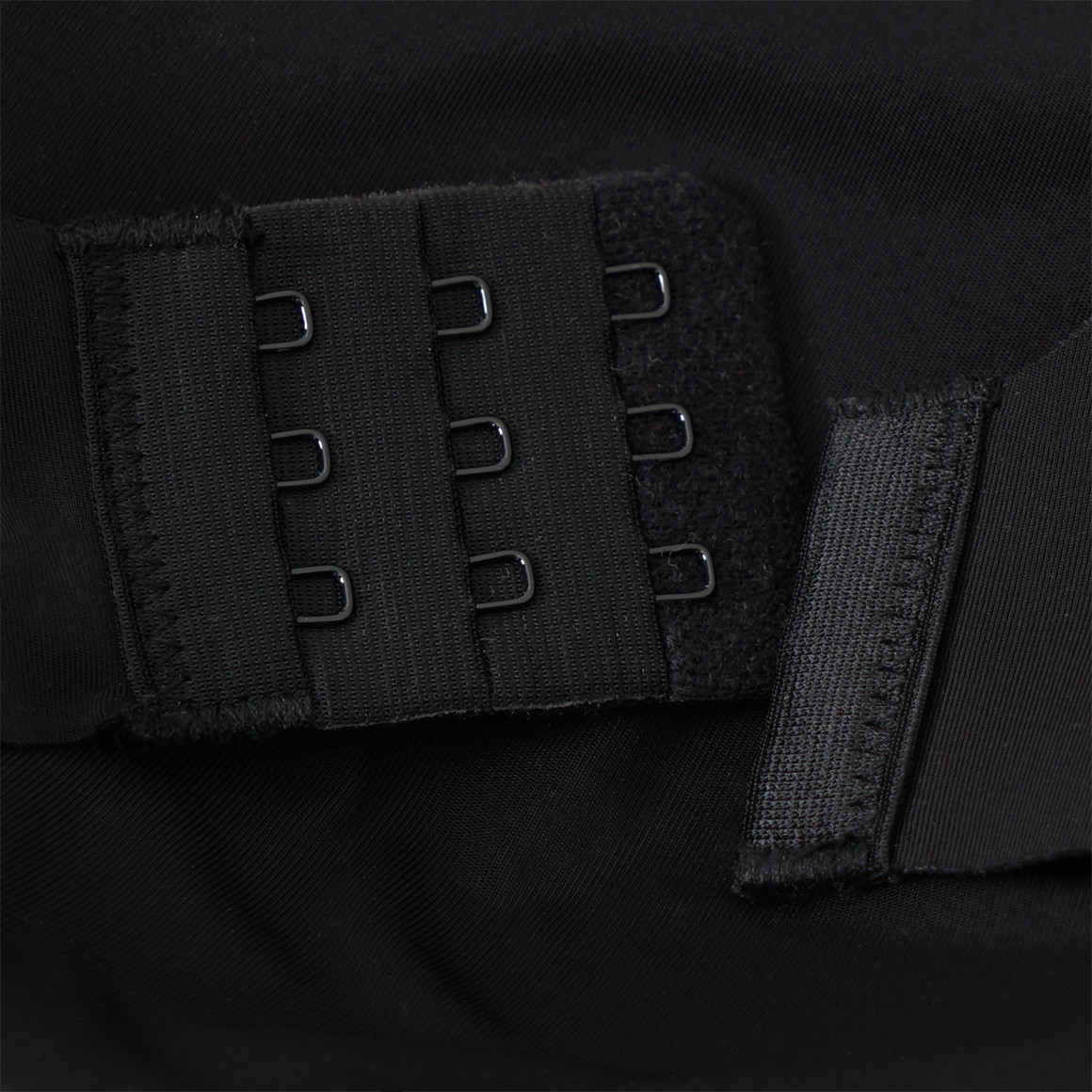 Gina Benotti Damen Seamless-Bustier aus glatter Mikrofaser schwarz
