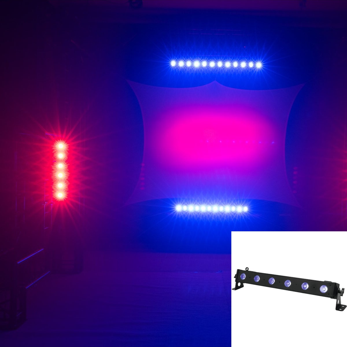 Eurolite LED BAR-6 QCL RGBA bar