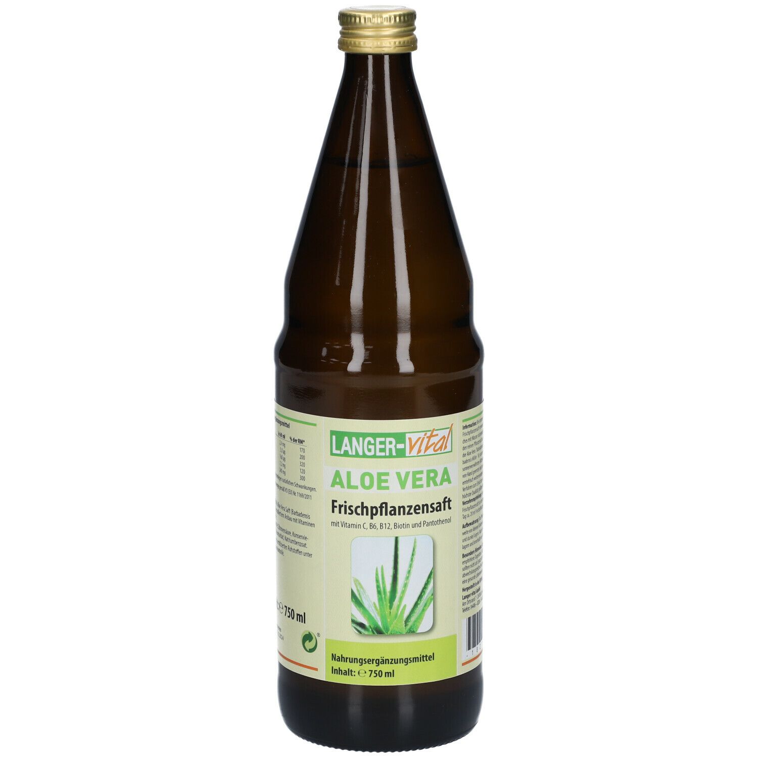 Aloe Vera Frischpflanzensaft 99,6 %