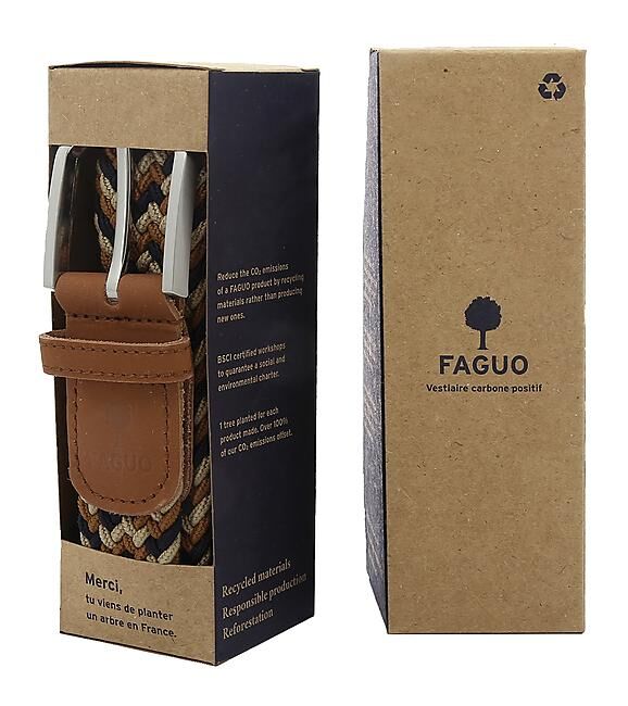 FAGUO - CEINTURE BELT NYLON BICOLOR
