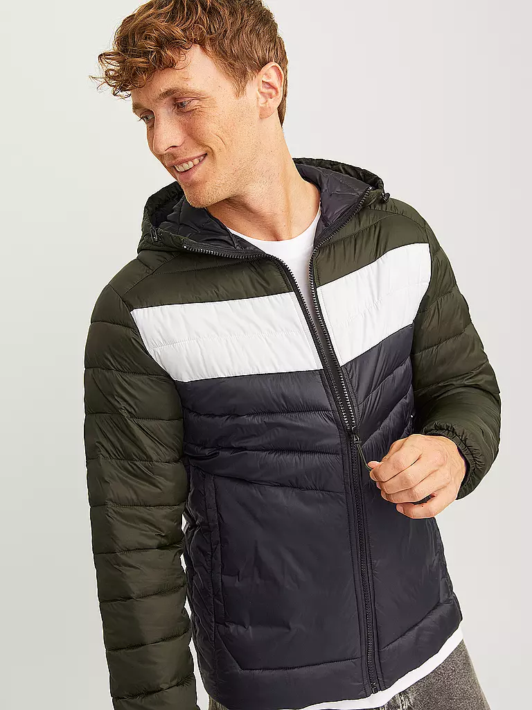 JACK & JONES Steppjacke JJESPRINT  schwarz