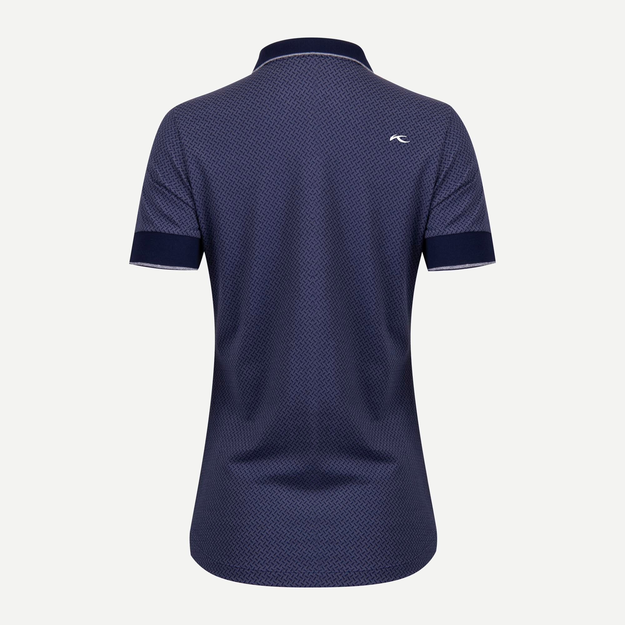 Ella Structure Polo S/S Dame Atlanta Blue