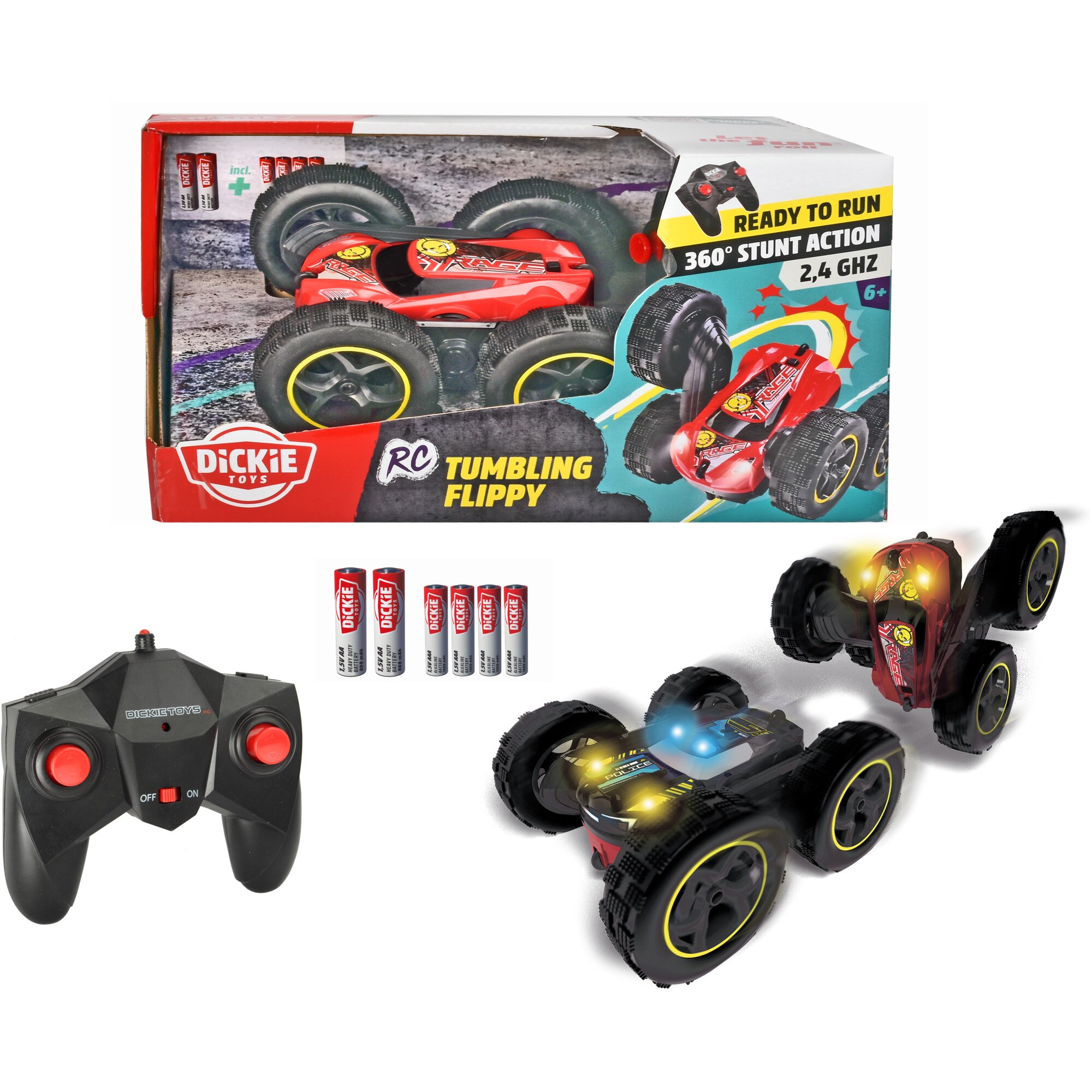 Dickie RC RC Tumbling Flippy, RTR