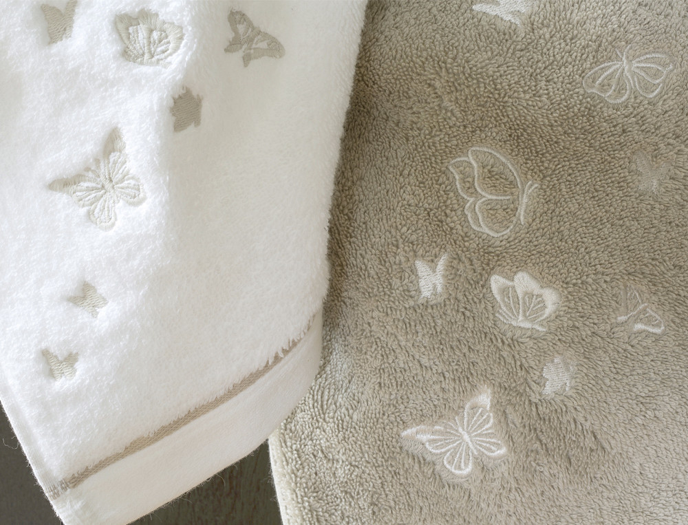 Serviette de bain-Envolée poétique