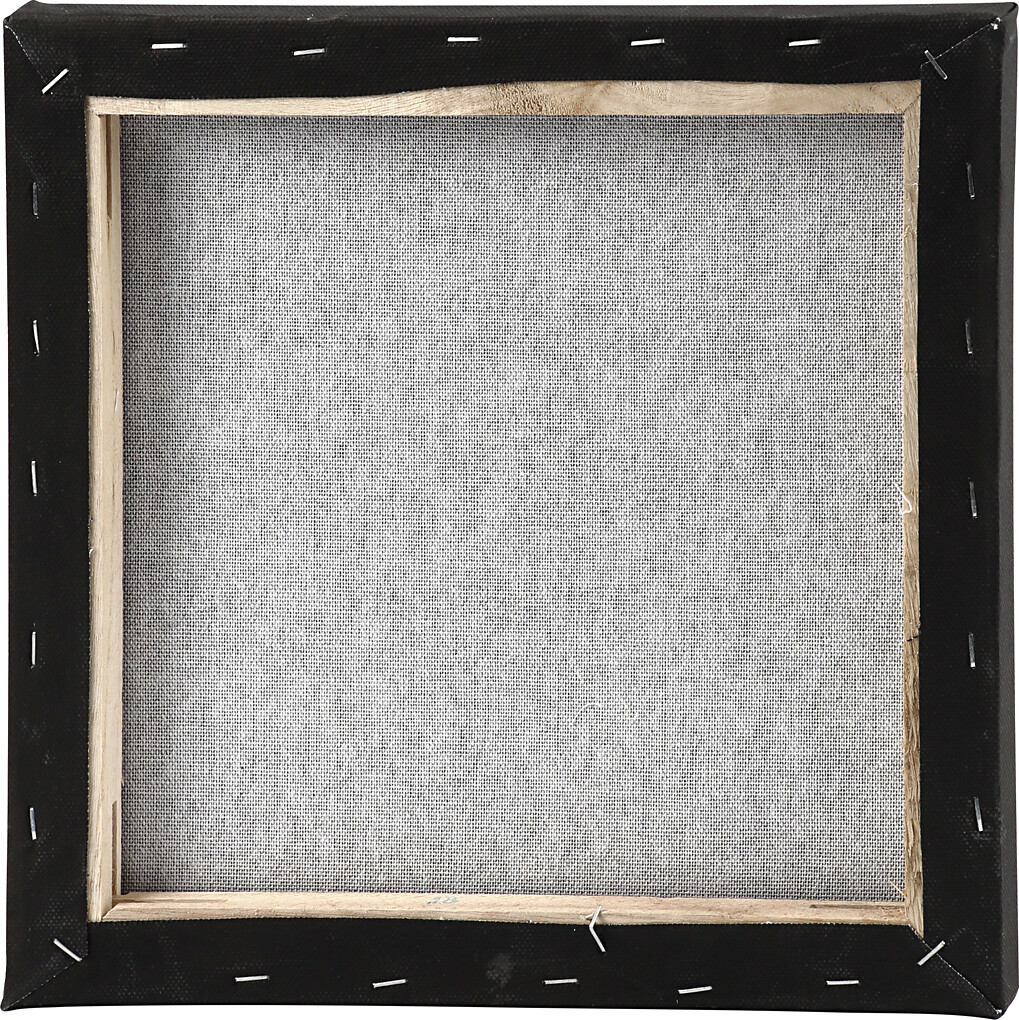 Artistline Canvas - Lærreder - 1,6X30X30 CM - 360 G - Sort - 10 Stk