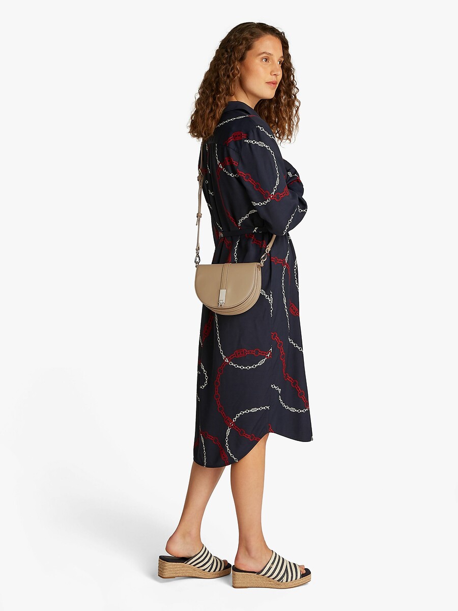 Bolsa de Ombro TOMMY HILFIGER<br>TH HERITAGE