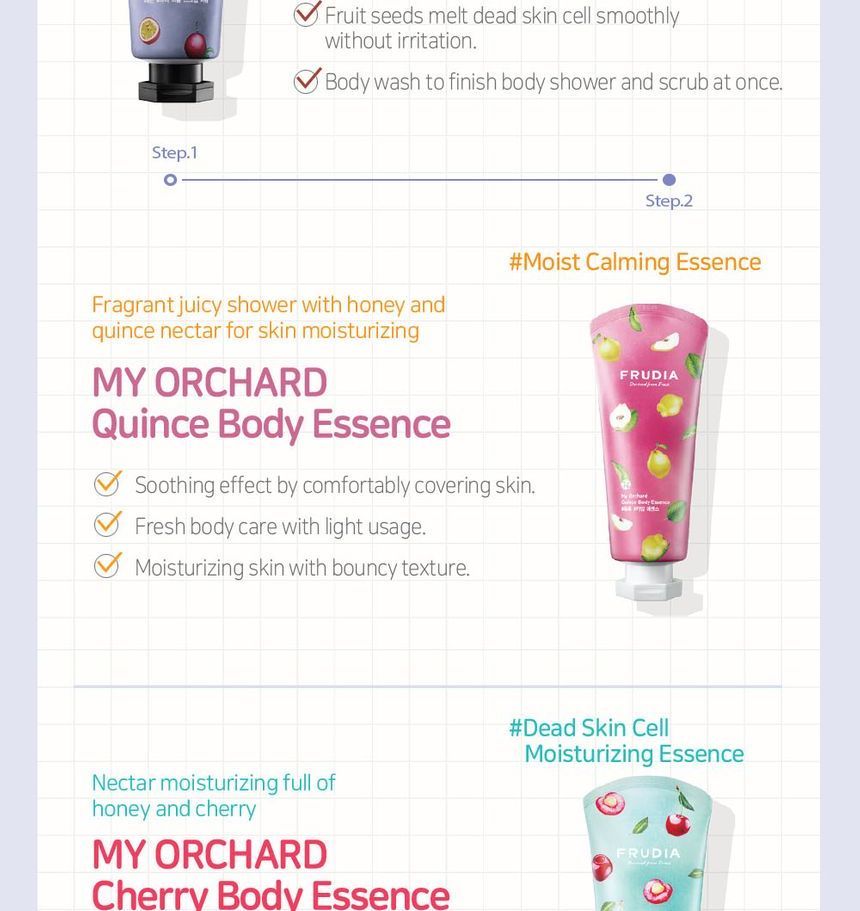 FRUDIA - My Orchard Passievrucht Scrub Body Wash