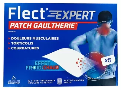 Patch Gaulthérie - Flect' Expert - 5 Patchs