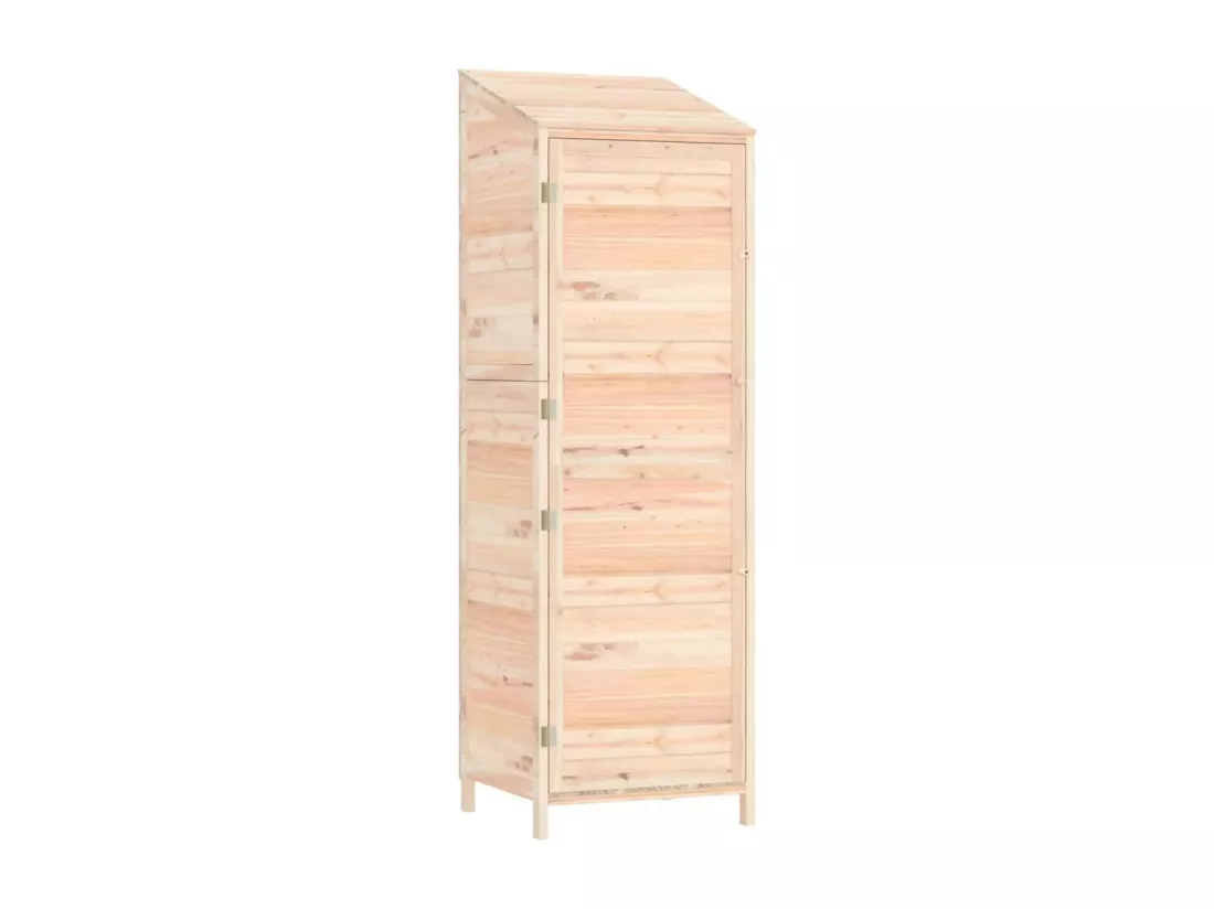 Remise de jardin 55x52x174,5 Bois de sapin solide