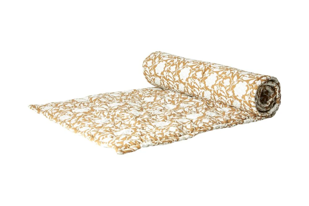 Speedtsberg  Flora 5 hynde, Tobacco/off white - 65x190cm