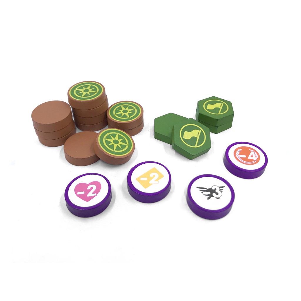 Scythe Encounter and Expansion Tokens (20pcs)