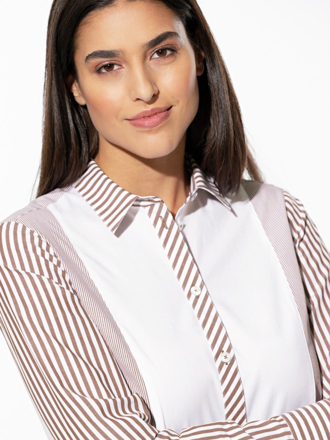 Patchwork Bluse