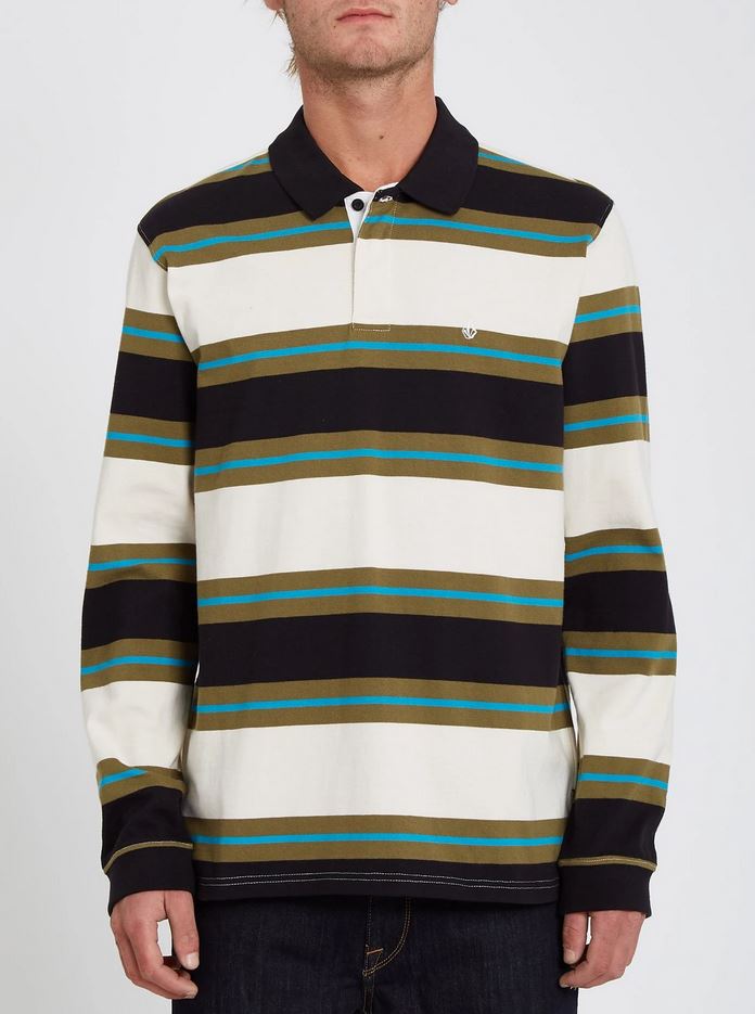 Volcom Sumpter Polo LS Navy