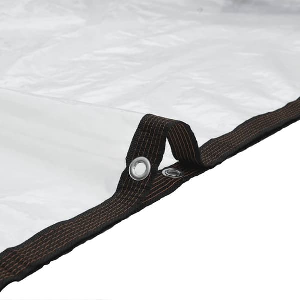 vidaXL Plantetrekk med maljer 2x5 m polyetylen