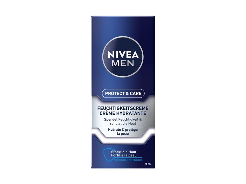 NIVEA MEN Gesichtscrème Protect and Care 75 ml Feuchtigkeitsspendende Gesichtspflege