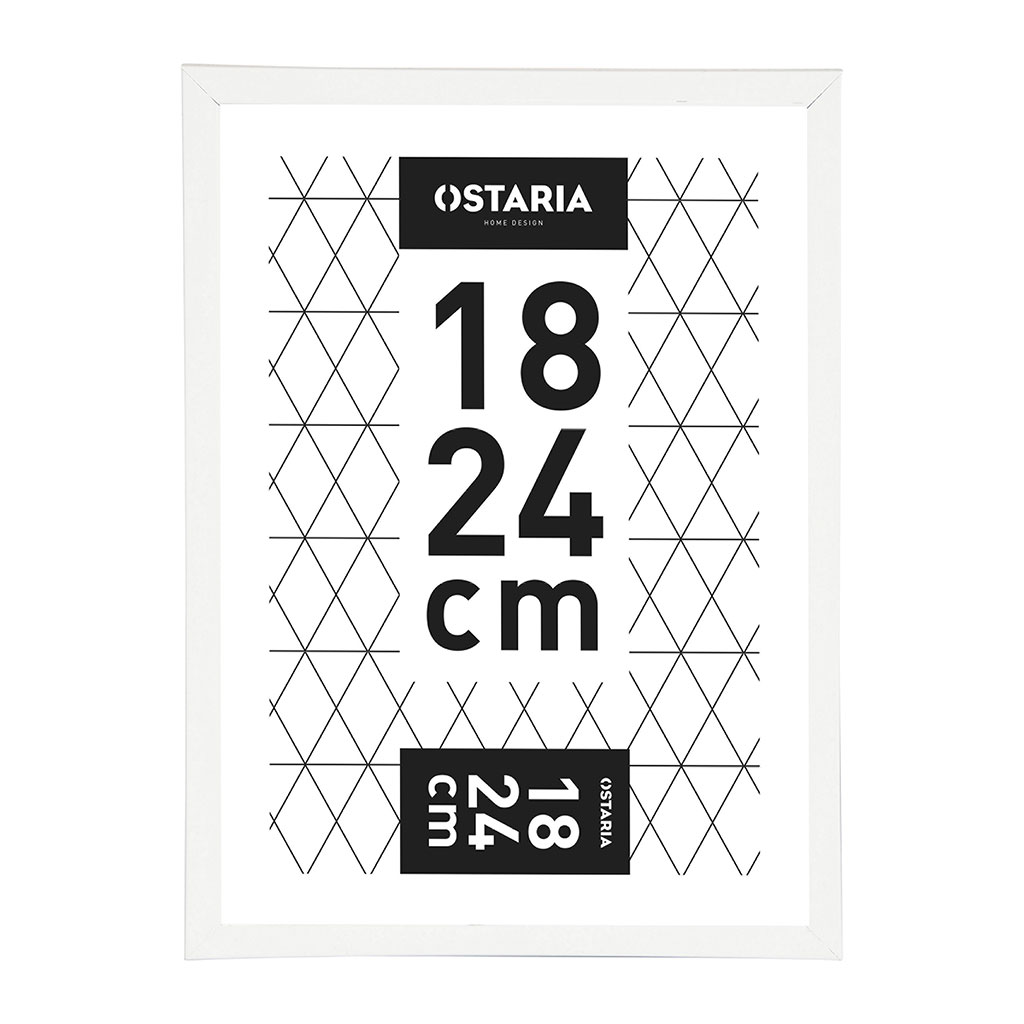 Cadre photo MARCO CLIP blanc 18x24cm