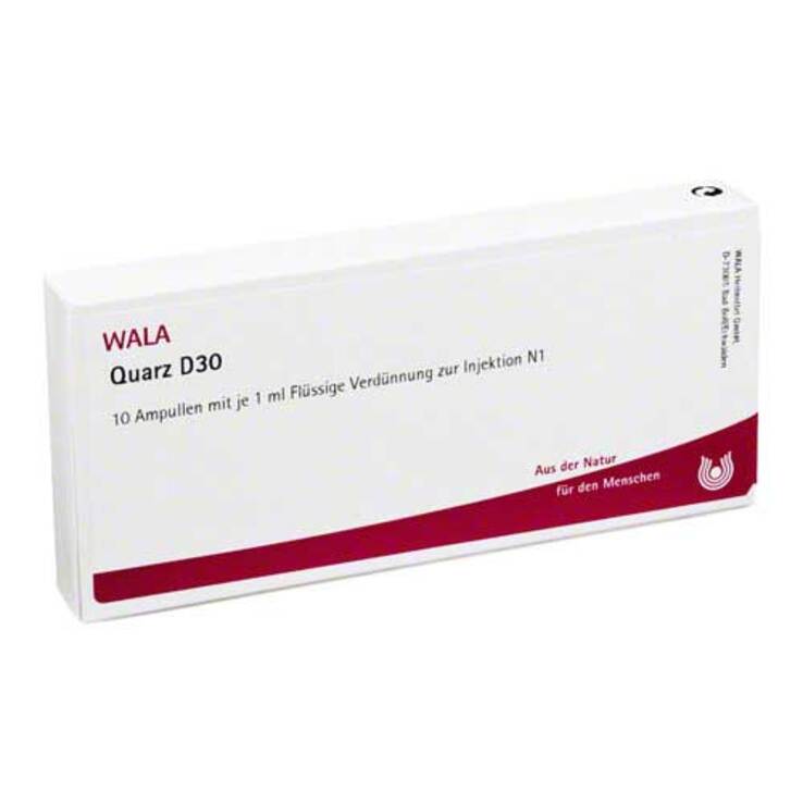 Quarz D 30 Ampullen, 10X1 ml