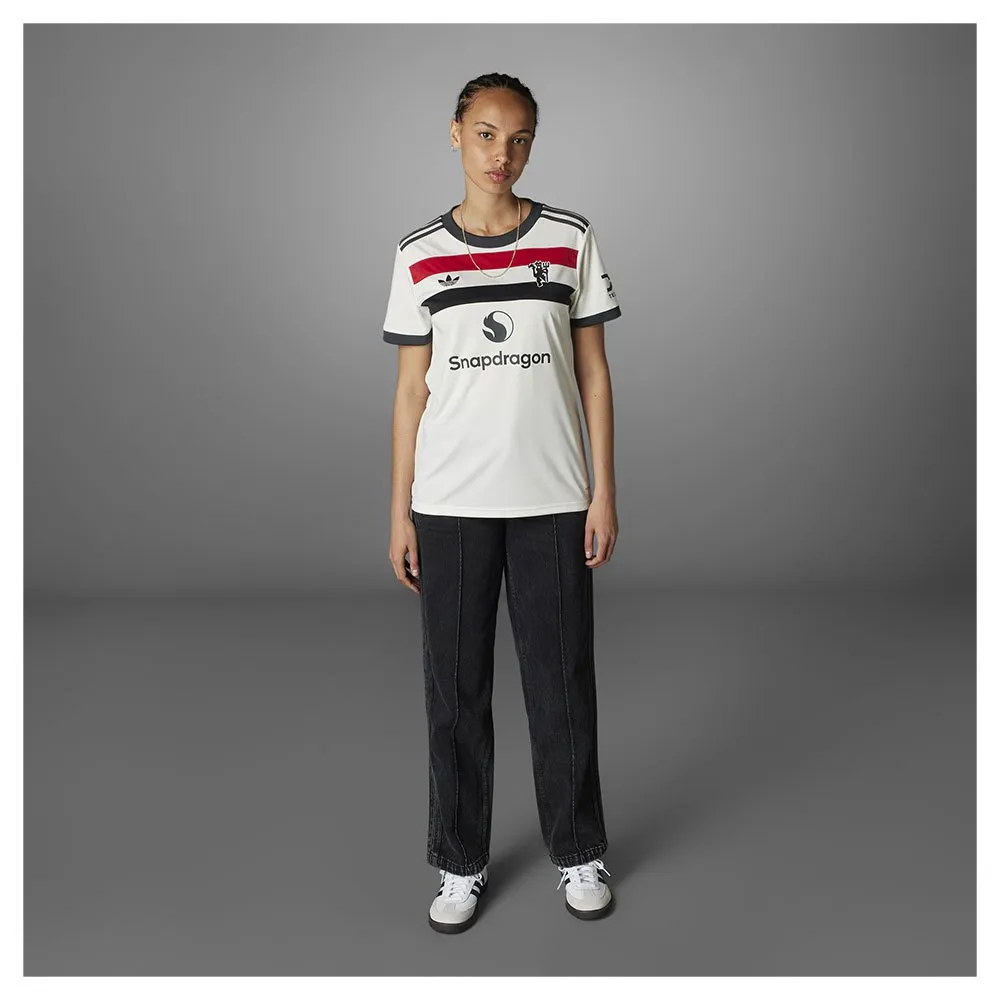 Camiseta feminina de manga curta adidas Manchester United 24/25 Third
