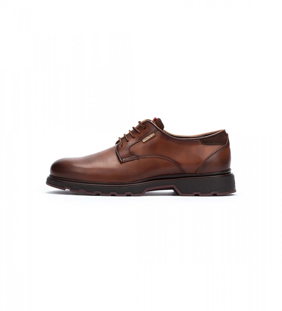 Sapatos Pikolinos Linares em couro marrom