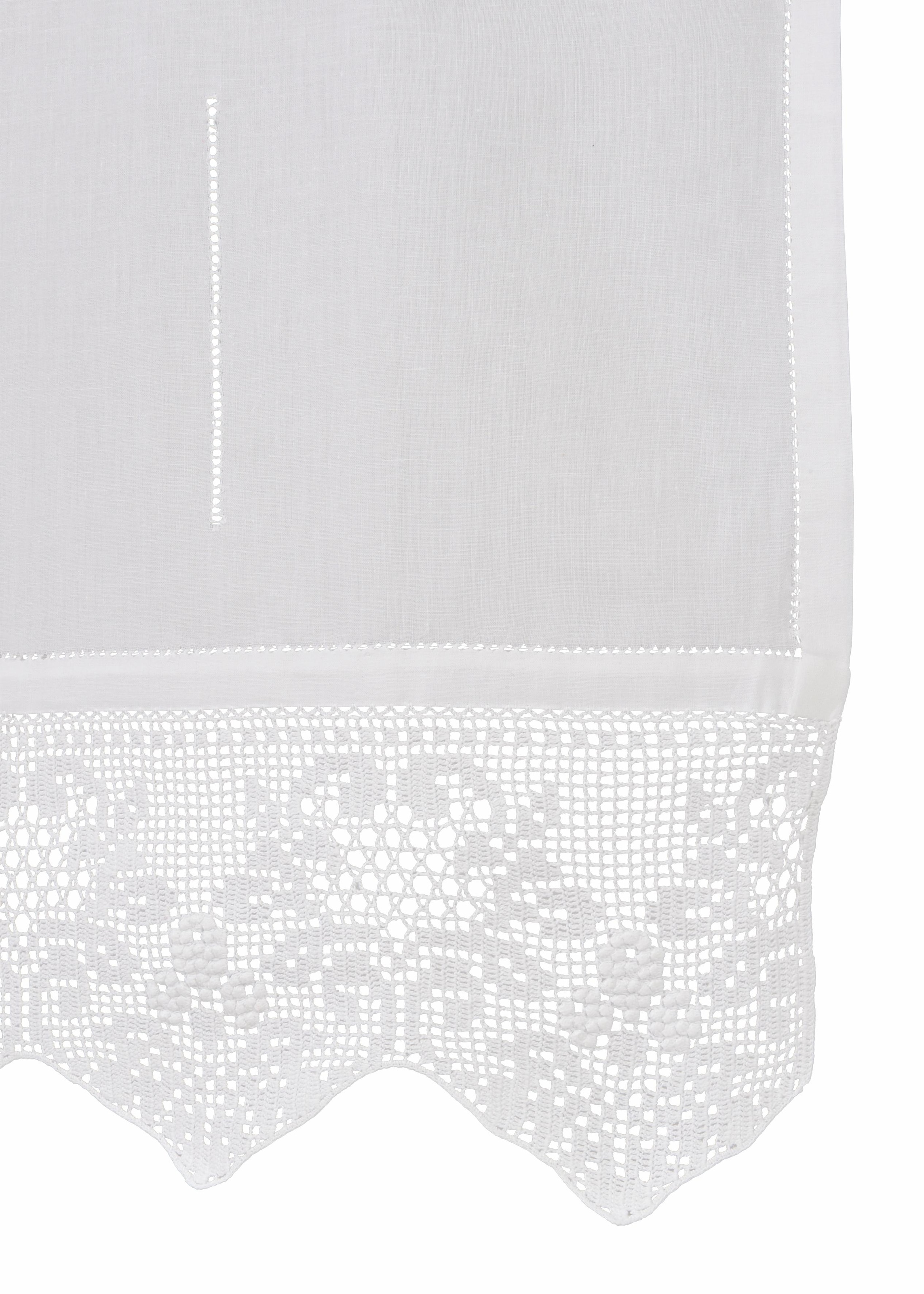 HOSSNER - ART OF HOME DECO Gardine »Dachstein« Stangendurchzug 2 Stk. tlg. HxB: 150x90
