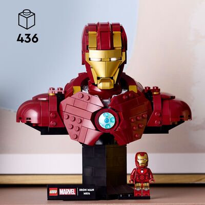 LEGO Super Heroes 76327 Byste av Iron Man MK4