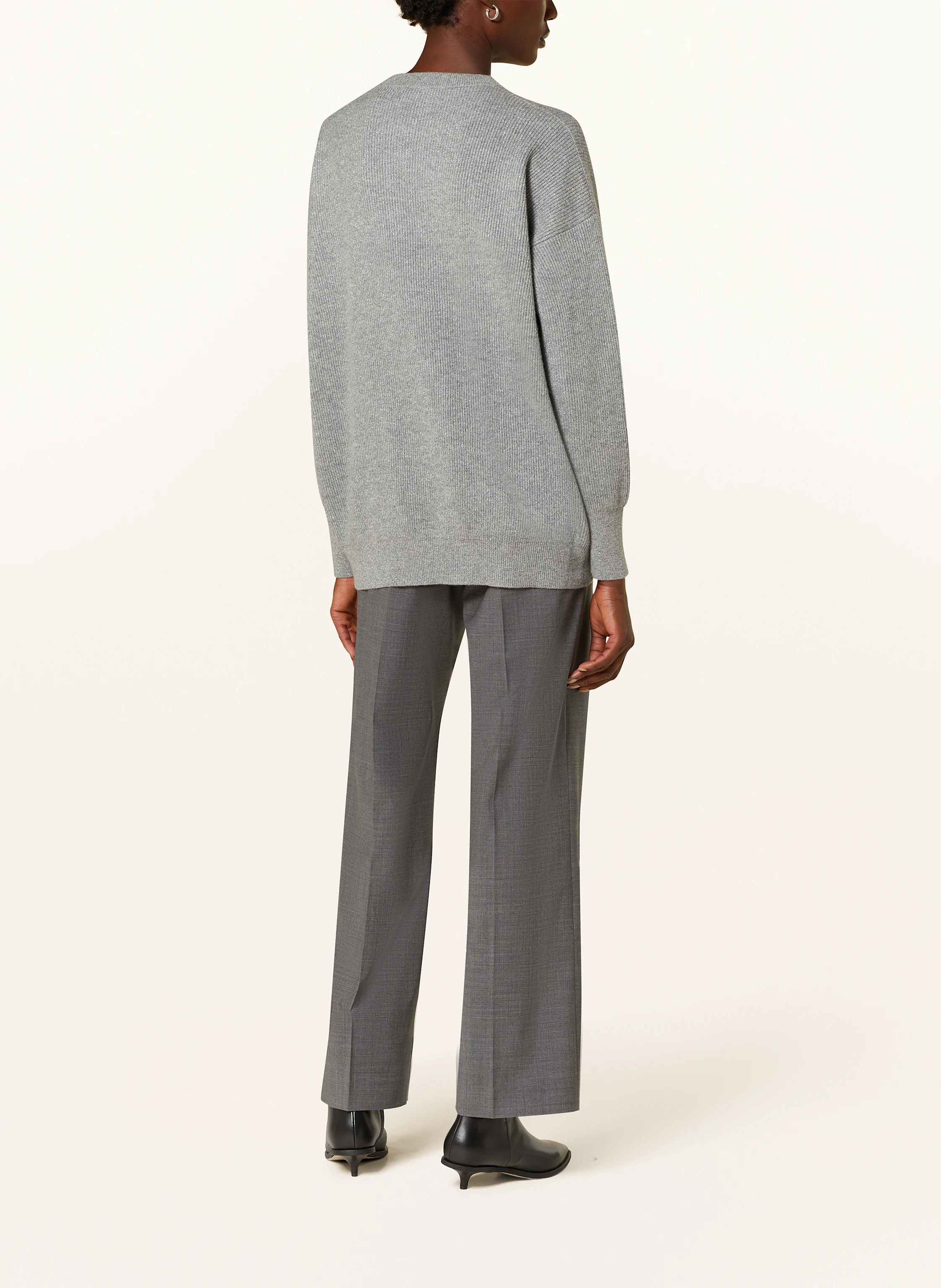 FABIANA FILIPPI Pullover mit Glitzergarn