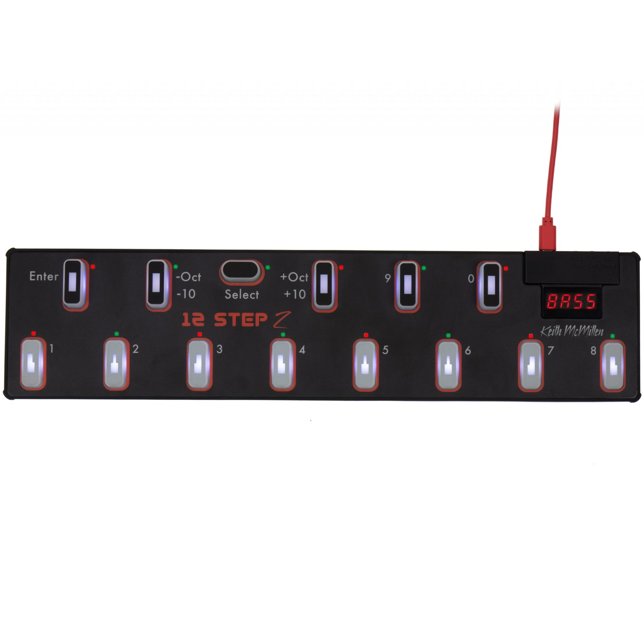 Keith McMillen 12 Step 2 MIDI voetcontroller