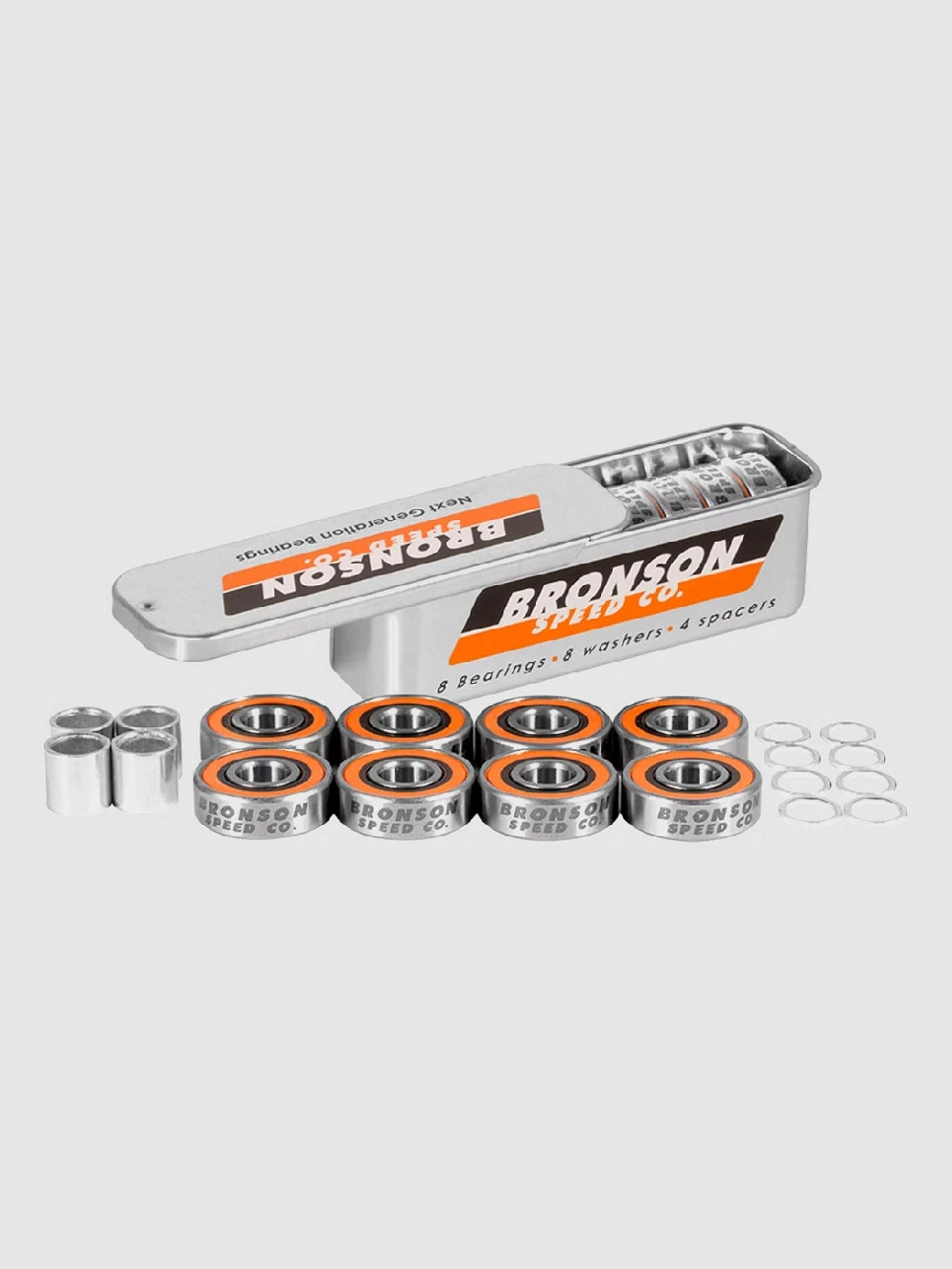 Bronson G3 Bearings orange/silver