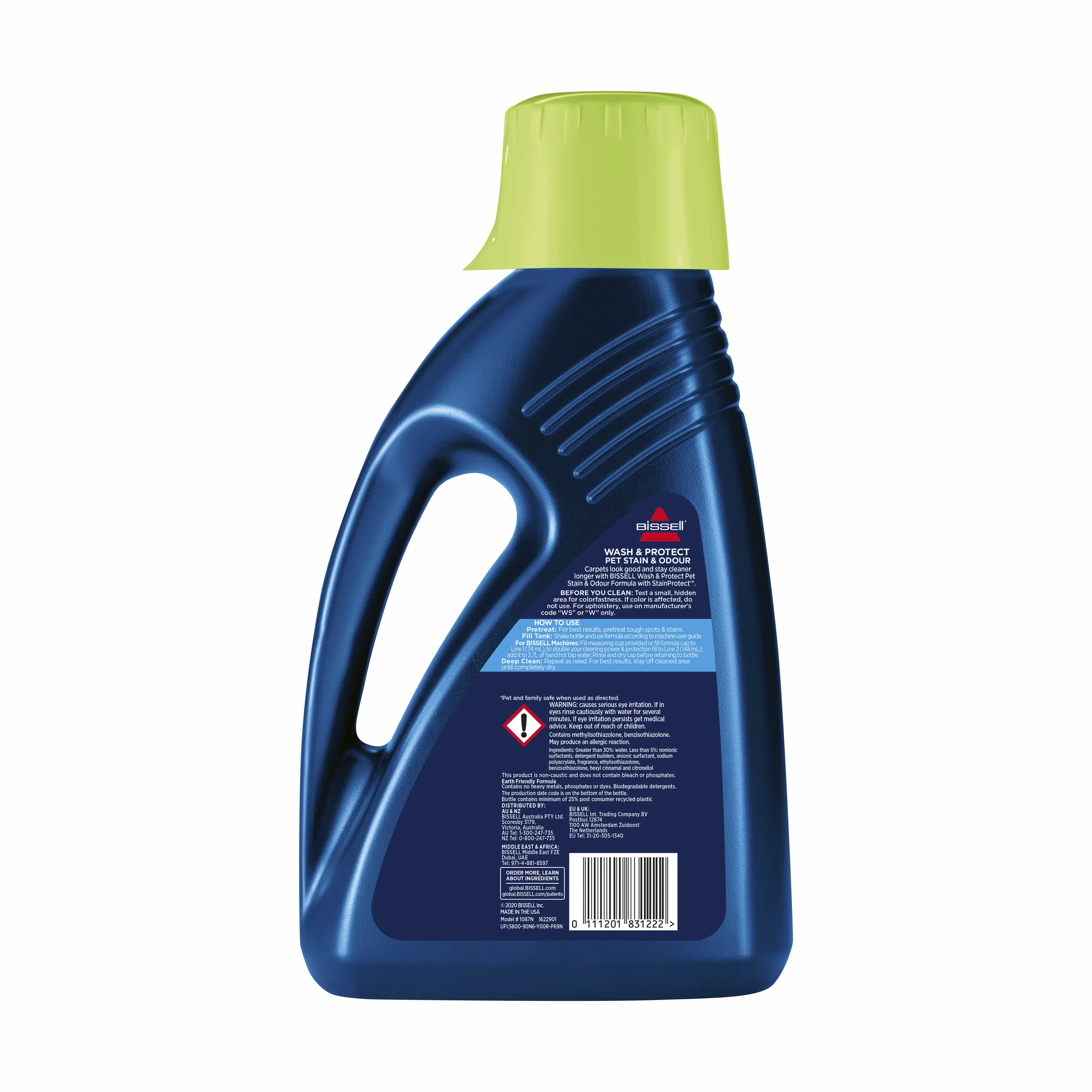 BISSELL Wash & Protect - Pet Stain & Odour Rengøringsmiddel