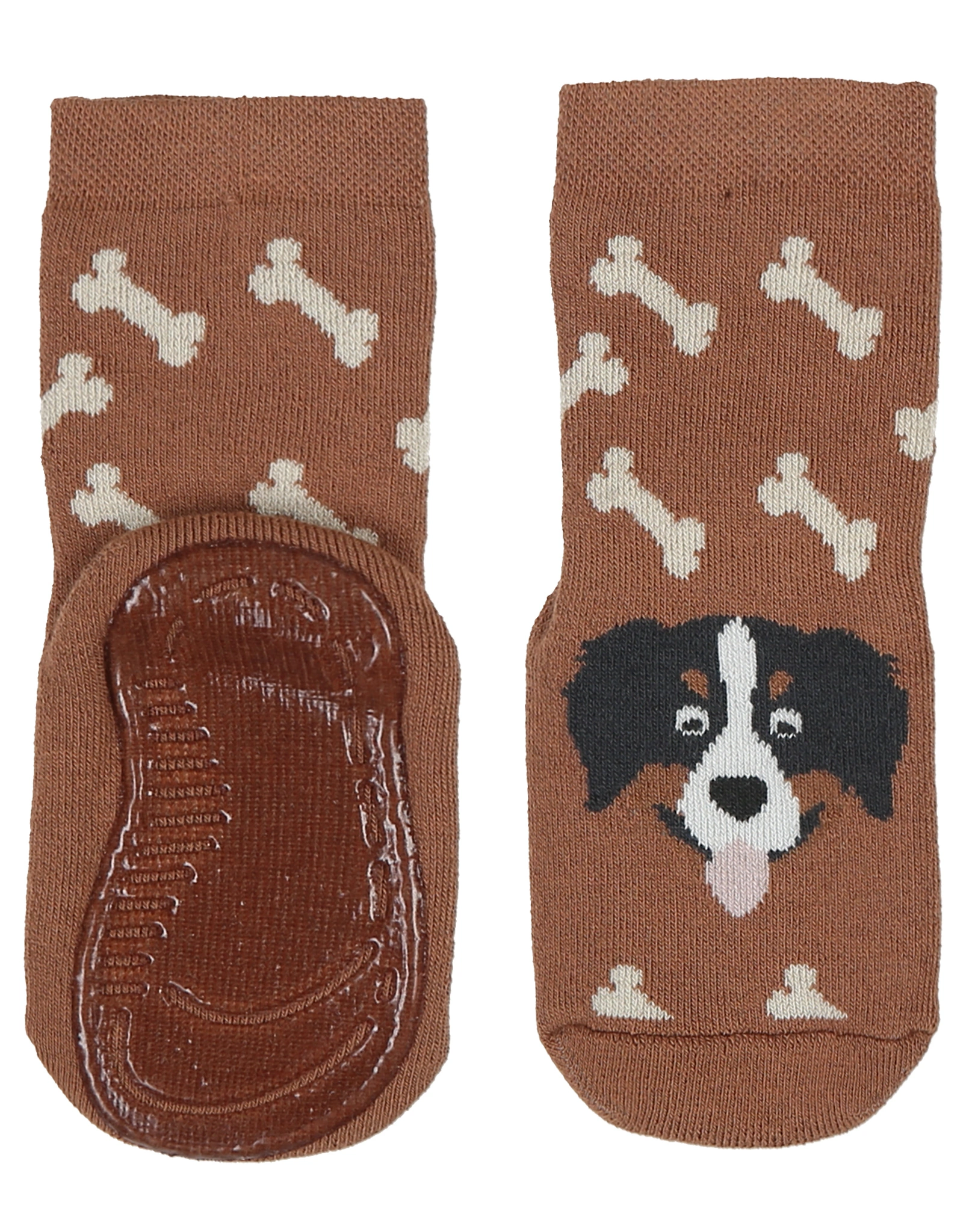 Stoppersocken SOFTSTEP HUND 2er- Pack in hell noug
