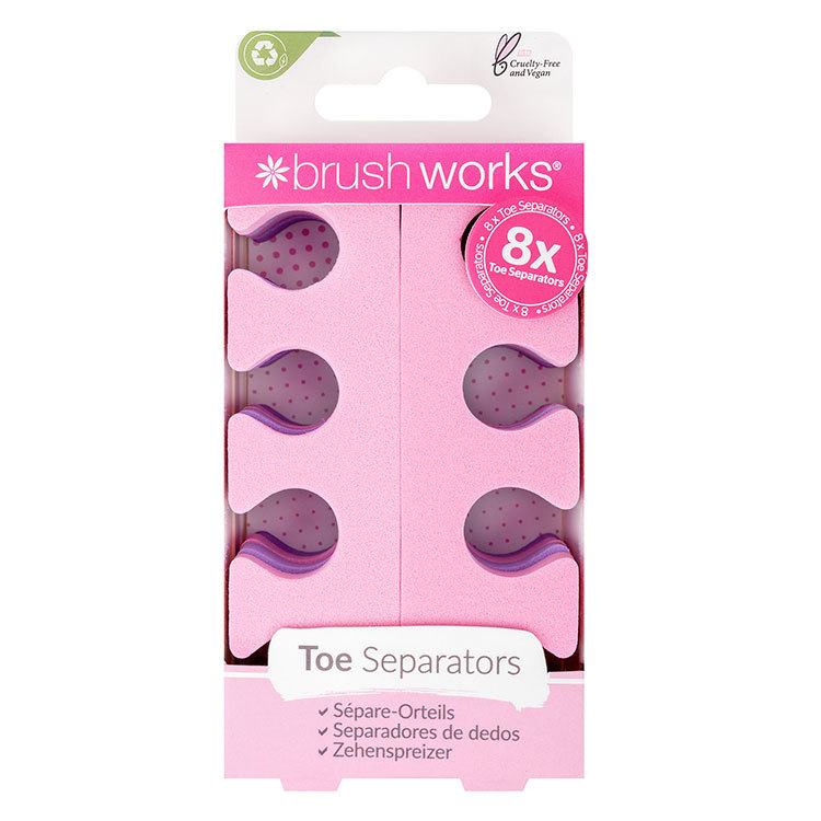 Brushworks Toe Separators 4 Pairs