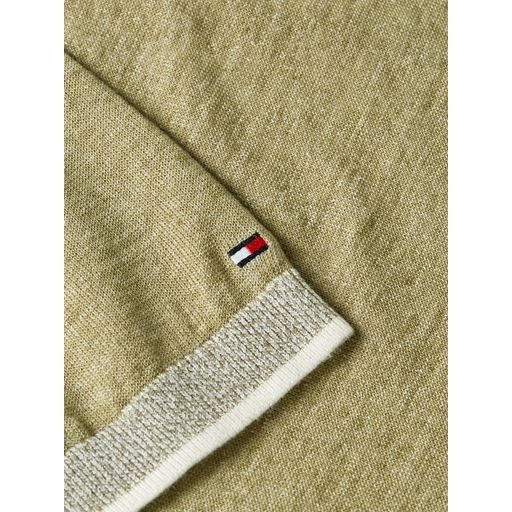 Tommy Hilfiger Tipped Strikket Polo, Faded Olive Heather, XL