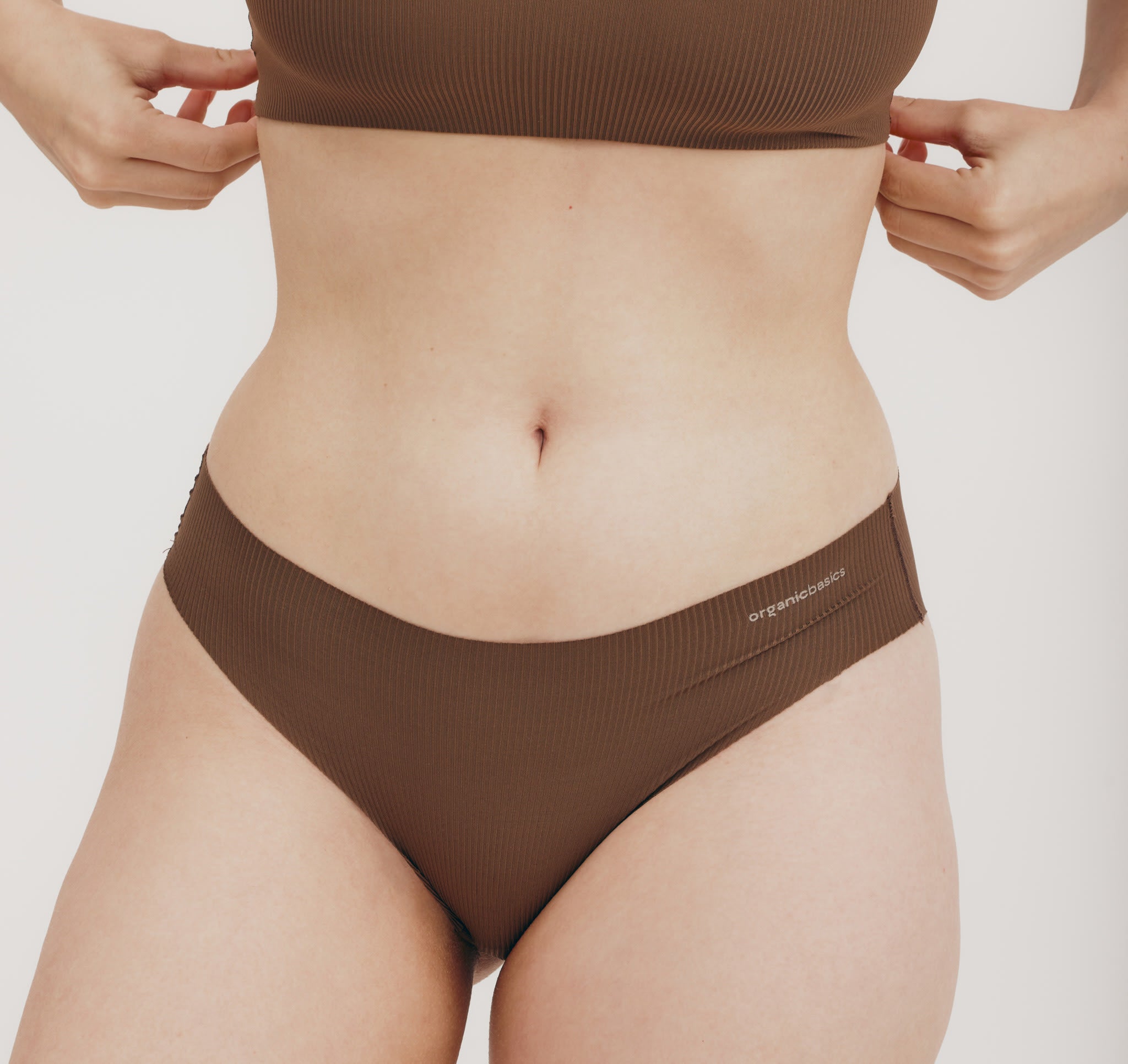 RECYCLED NYLON<br>Naked Rib Briefs
