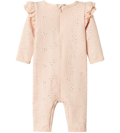 Lil' Atelier Schwimmanzüg - NbfFelice - UV40+ - Peach Peitsche