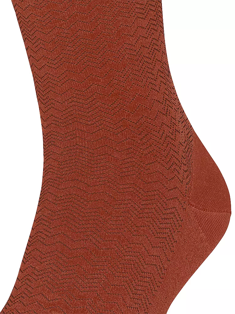 FALKE Socken FALKE MIGHTY NEST terra rot