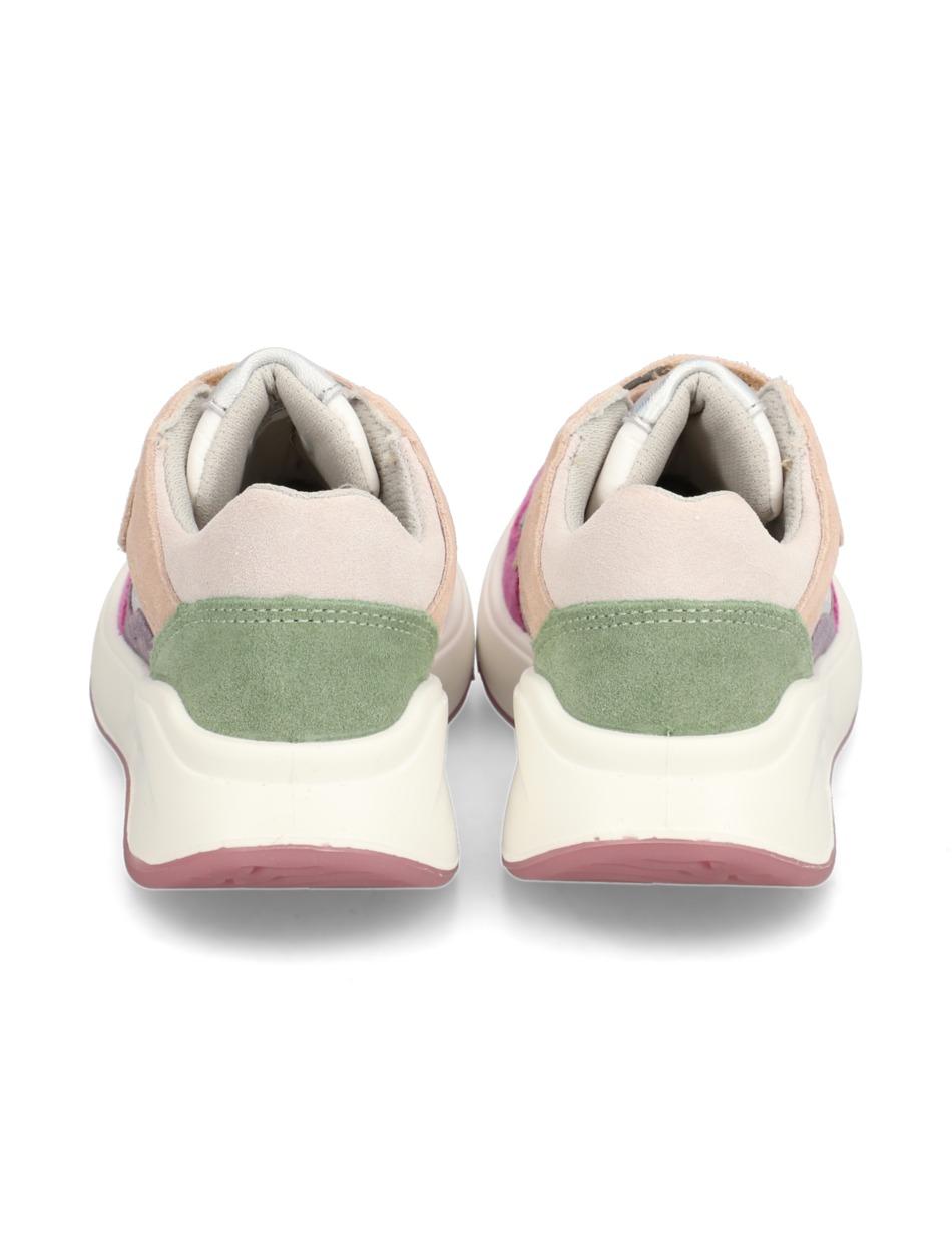 Lederkombination Sneaker