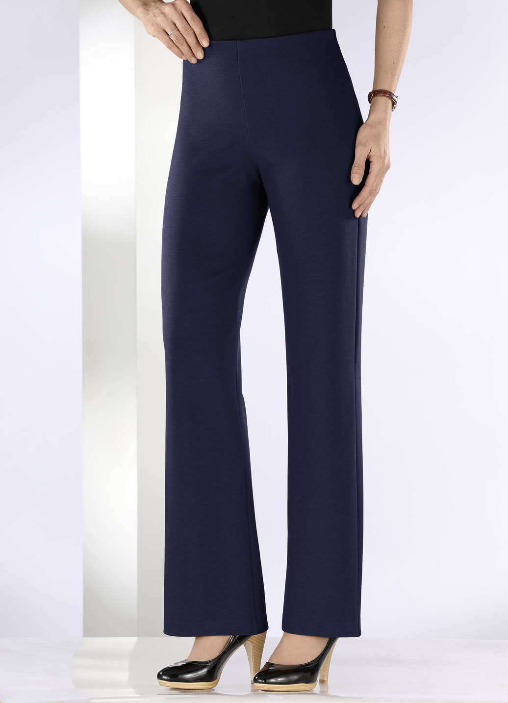 Jerseyhose mit ausgestellter Fußweite